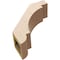 Ekena Millwork 5-inch W x 14-inch D x 14-inch H Aspen Rough Cedar Woodgrain TimberThane Knee Brace, Primed BRCUR05X14X14ASPRCPR - alternate 6
